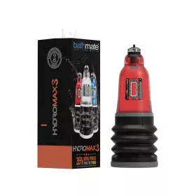 Bomba para el Pene Bathmate Hydro Max 3 Rojo Rojo/Negro (8 cm) de Bathmate, Bombas para el pene - Ref: S4004157, Precio: 59,9...