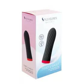 Vibromasseur à boules S Pleasures Noir (8,5 x 2,5 cm) de S Pleasures, Oeufs vibrants - Réf : S4004251, Prix : 13,54 €, Remise...