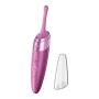 Vibratore Clitorideo Curvo Satisfyer Ciliegia di Satisfyer, Vibratori Lay-on - Rif: S4004323, Prezzo: 28,89 €, Sconto: %