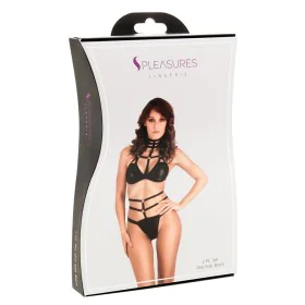 Conjunto de Lingerie S Pleasures Preto (Tamanho único) de S Pleasures, Conjuntos de lingerie - Ref: S4004728, Preço: 22,26 €,...