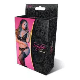 Conjunto de Lencería Exposed Negro (L/XL) de Exposed, Conjuntos de lencería - Ref: S4004942, Precio: 19,57 €, Descuento: %