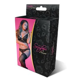 Conjunto de Lencería Exposed Negro (S/M) de Exposed, Conjuntos de lencería - Ref: S4004943, Precio: 19,57 €, Descuento: %