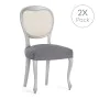 Custodia per Sedia Eysa TROYA Grigio 50 x 5 x 50 cm 2 Unità di Eysa, Fodere coprisedia per sala da pranzo - Rif: D1607667, Pr...