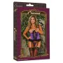 Corsetto Exposed Nero Lilla (L) di Exposed, Bustini e corsetti - Rif: S4005035, Prezzo: 24,74 €, Sconto: %