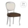 Chair Cover Eysa TROYA Brown 50 x 5 x 50 cm 2 Units by Eysa, Dining Chair Slipcovers - Ref: D1607668, Price: 13,77 €, Discoun...