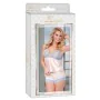 Ensemble de Lingerie Exposed Bleu Crème (S/M) de Exposed, Ensembles sexy - Réf : S4005114, Prix : 31,70 €, Remise : %