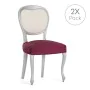 Chair Cover Eysa TROYA Burgundy 50 x 5 x 50 cm 2 Units by Eysa, Dining Chair Slipcovers - Ref: D1607669, Price: 13,49 €, Disc...