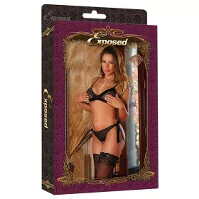 Underwear Set Exposed Black (S) by Exposed, Lingerie Sets - Ref: S4005181, Price: 26,98 €, Discount: %