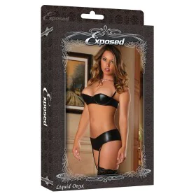 Underwear Set Exposed Black (S/M) by Exposed, Lingerie Sets - Ref: S4005211, Price: 23,33 €, Discount: %