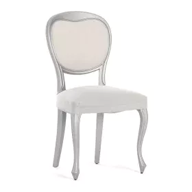 Custodia per Sedia Eysa BRONX Bianco Caldo 50 x 5 x 50 cm 2 Unità di Eysa, Fodere coprisedia per sala da pranzo - Rif: D16076...