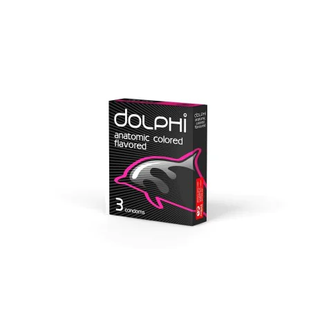 Condoms dolphi Anatomic colored flavored 12 Units by dolphi, Male Condoms - Ref: S4005458, Price: 5,55 €, Discount: %