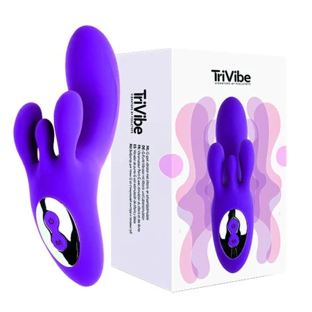 Vibrateur Rave G-Spot FeelzToys Clitoral & Labia Stimulation Violet de FeelzToys, Vibromasseurs classiques - Réf : S4005704, ...