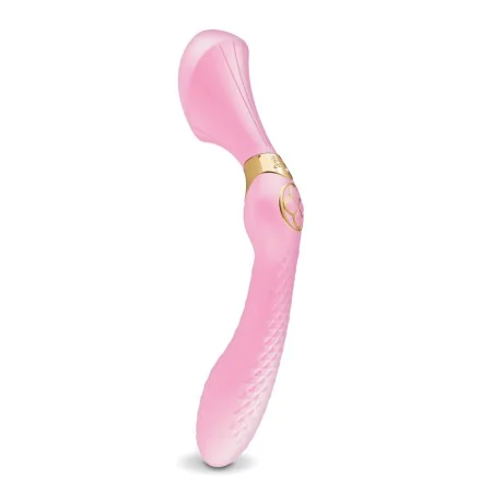 Masseur Shunga Zoa Rose Doré Rose clair de Shunga, Vibromasseurs externes - Réf : S4005780, Prix : 36,20 €, Remise : %