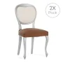 Chair Cover Eysa BRONX Terracotta 50 x 5 x 50 cm 2 Units by Eysa, Dining Chair Slipcovers - Ref: D1607684, Price: 16,82 €, Di...