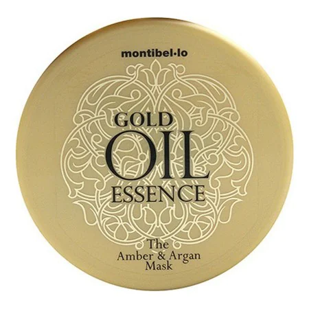 Hair Mask Gold Oil Essence Amber and Argan Montibello (200 ml) by Montibello, Deep Conditioners & Treatments - Ref: S4242660,...