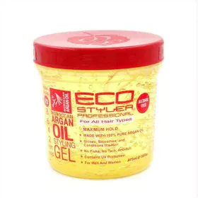 Cera Eco Styler Styling Gel Argan Oil (473 ml) de Eco Styler, Mástique, argila e cera - Ref: S4243567, Preço: 6,95 €, Descont...