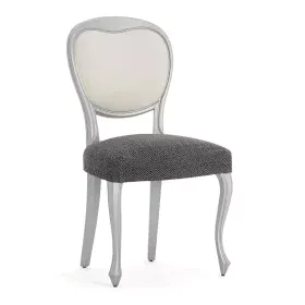 Chair Cover Eysa JAZ Dark grey 50 x 5 x 50 cm 2 Units by Eysa, Dining Chair Slipcovers - Ref: D1607688, Price: 18,30 €, Disco...