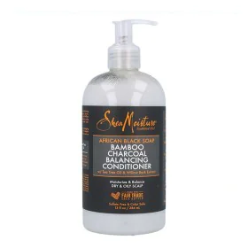 Acondicionador African Black Soap Bamboo Charcoal Shea Moisture (384 ml) de Shea Moisture, Acondicionadores - Ref: S4244799, ...