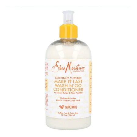 Acondicionador Shea Moisture Coconut Custard Wash N'Go Shea Moisture (384 ml) de Shea Moisture, Acondicionadores - Ref: S4244...