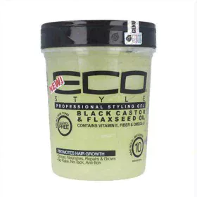 Cera Eco Styler Styling Gel Black Castor (946 ml) de Eco Styler, Mástique, argila e cera - Ref: S4245272, Preço: 8,36 €, Desc...