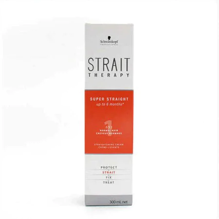 Styling Cream STRAIT STYLING THERAPY Schwarzkopf (300 ml) by Schwarzkopf, Scalp and hair care - Ref: S4245276, Price: 23,11 €...