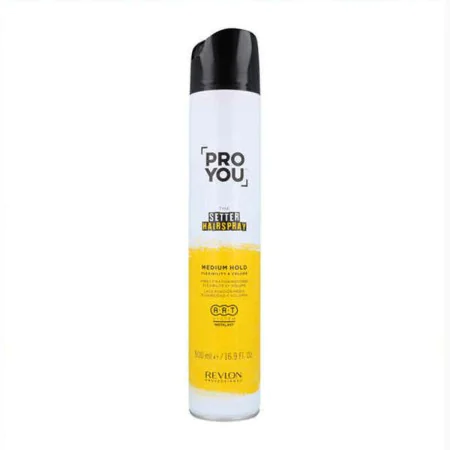 Lacca Fissaggio Normale Pro You The Setter Revlon (500 ml) di Revlon, Lacche e spray per capelli - Rif: S4246192, Prezzo: 9,3...