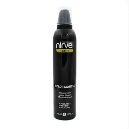 Colorazione Semipermanente Nirvel Color Mousse Castano (300 ml) di Nirvel, Colore semi permanente - Rif: S4253397, Prezzo: 8,...