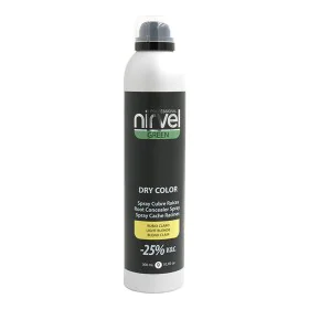 Cover Up Spray for Grey Hair Green Dry Color Nirvel NG6640 Light Blonde (300 ml) by Nirvel, Semi-Permanent Colour - Ref: S425...