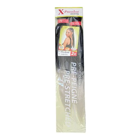 Extensões para o Cabelo Pre-Peigne X-Pression Nº T1B/60S (1X2) de X-Pression, Extensões de cabelo - Ref: S4254948, Preço: 5,8...