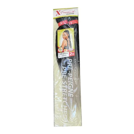 Extensões para o Cabelo Pre-Peigne X-Pression Nº T1B/Mattegray (1X2) de X-Pression, Extensões de cabelo - Ref: S4254949, Preç...