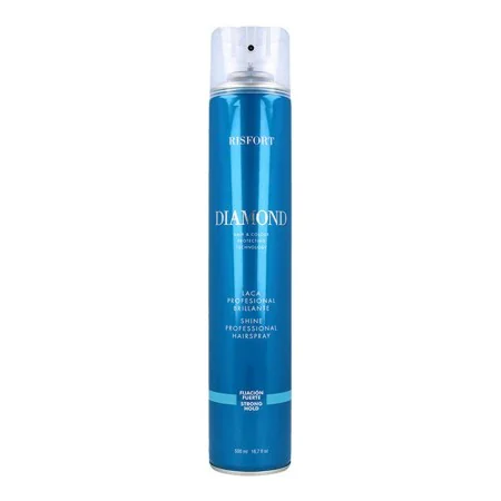 Lacca a Fissaggio Forte Diamond Risfort (500 ml) di Risfort, Lacche e spray per capelli - Rif: S4255183, Prezzo: 7,54 €, Scon...