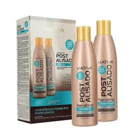 Shampoo und Spülung Keratin Kit Kativa Post Alisado (2 uds) von Kativa, Shampoos und Conditioner - Ref: S4255302, Preis: 9,58...