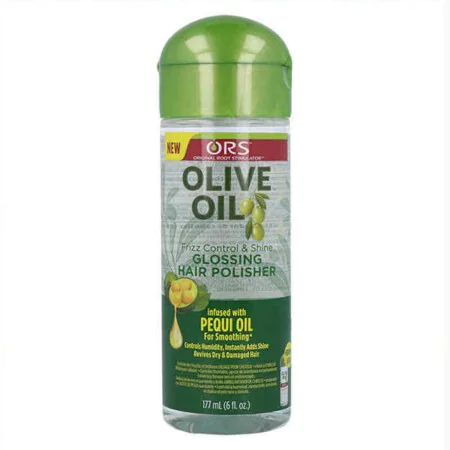 Traitement Capillaire Lissant Ors Olive Oil Glossing Polisher Vert (177 ml) de Ors, Produits pour le lissage des cheveux - Ré...