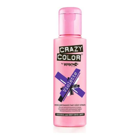 Permanent Dye Violette Crazy Color 002233 Nº 43 (100 ml) (100 ml) by Crazy Color, Permanent Colour - Ref: S4255678, Price: 6,...