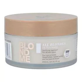 Máscara Capilar Schwarzkopf Blondme Detox Queratina de Schwarzkopf, Máscaras - Ref: S4256307, Preço: 18,53 €, Desconto: %