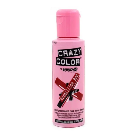 Dauerfärbung Crazy Color 40 Vermillion Red (100 ml) von Crazy Color, Farben - Ref: S4256758, Preis: 7,94 €, Rabatt: %