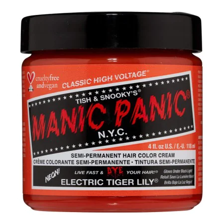 Dauerfärbung Classic Manic Panic Electric Tiger Lily (118 ml) von Manic Panic, Farben - Ref: S4256871, Preis: 10,87 €, Rabatt: %