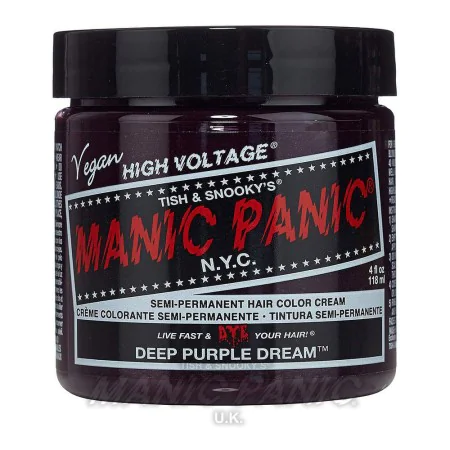 Tinte Permanente Classic Manic Panic Deep Purple Dream (118 ml) de Manic Panic, Coloración permanente - Ref: S4256880, Precio...