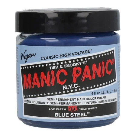 Permanent Dye Classic Manic Panic 612600110029 Blue Steel (118 ml) by Manic Panic, Permanent Colour - Ref: S4256883, Price: 1...