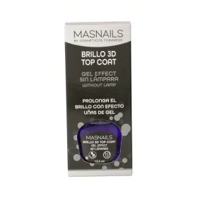 Vernis à ongles 3D Top Coat Gel Effect (13,5 ml) de Masnails, Vernis à ongles - Réf : S4257931, Prix : 9,81 €, Remise : %