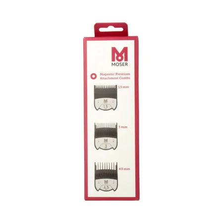 Satz Kämme/Bürsten Wahl Moser Pack Peines (1.5/3/4.5 MM) von Wahl Moser, Bürsten - Ref: S4258919, Preis: 17,36 €, Rabatt: %