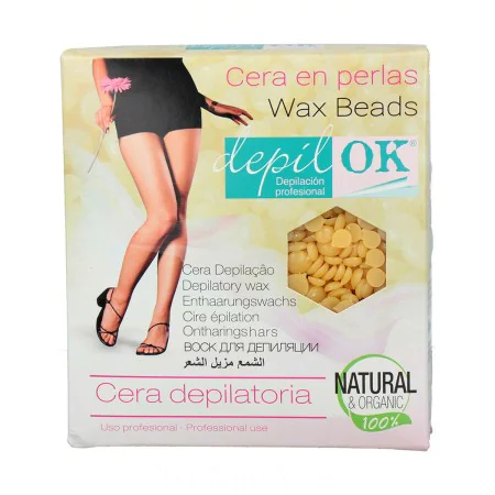 Perle di Cera Depilatoria Depil Ok ‎8436565730991 Naturale 1 Kg di Depil Ok, Ceretta - Rif: S4258945, Prezzo: 16,89 €, Sconto: %