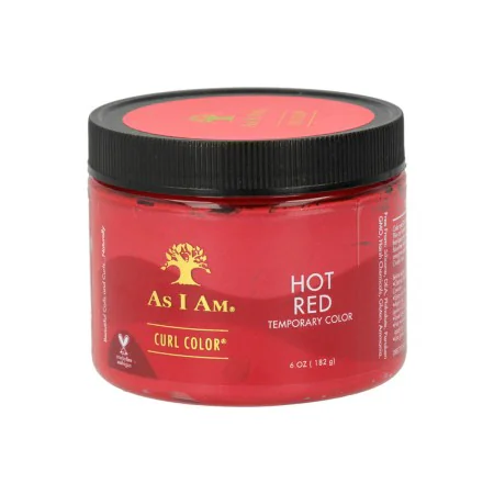 Coloração Semipermanente As I Am 501676 Hot Red 182 g de As I Am, Coloração semipermanente - Ref: S4259121, Preço: 10,33 €, D...