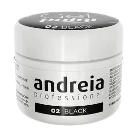 Vernis à ongles en gel Andreia Gel Paint 4 ml Noir Nº 02 de Andreia, Vernis gels semi-permanents - Réf : S4259440, Prix : 12,...