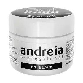 Gel-Nagellack Andreia Gel Paint 4 ml Schwarz Nº 02 von Andreia, Gellack - Ref: S4259440, Preis: 12,22 €, Rabatt: %