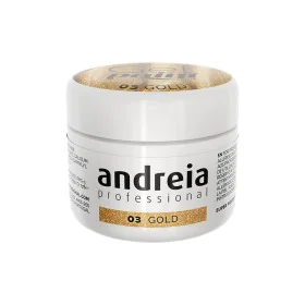 Gel-Nagellack Andreia Gel Paint Gold 4 ml von Andreia, Gellack - Ref: S4259441, Preis: 12,74 €, Rabatt: %