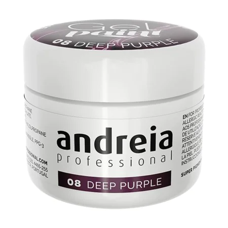 Smalto per unghie in gel Andreia Gel Paint 4 ml Viola Nº 08 di Andreia, Smalti in gel - Rif: S4259446, Prezzo: 12,22 €, Scont...