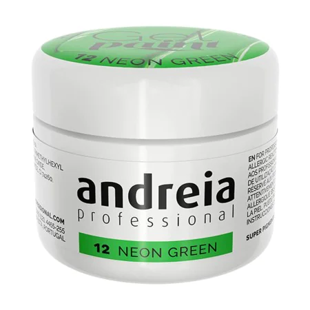 Smalto per unghie in gel Andreia Gel Paint 4 ml Verde Neon di Andreia, Smalti in gel - Rif: S4259449, Prezzo: 12,22 €, Sconto: %