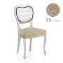 Housse de Chaise Eysa ROC Beige 50 x 5 x 50 cm 2 Unités de Eysa, Housses de chaise de salle à manger - Réf : D1607764, Prix :...