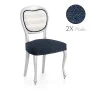 Funda para Silla Eysa ROC Azul 50 x 5 x 50 cm 2 Unidades de Eysa, Sillas de comedor - Ref: D1607767, Precio: 18,32 €, Descuen...